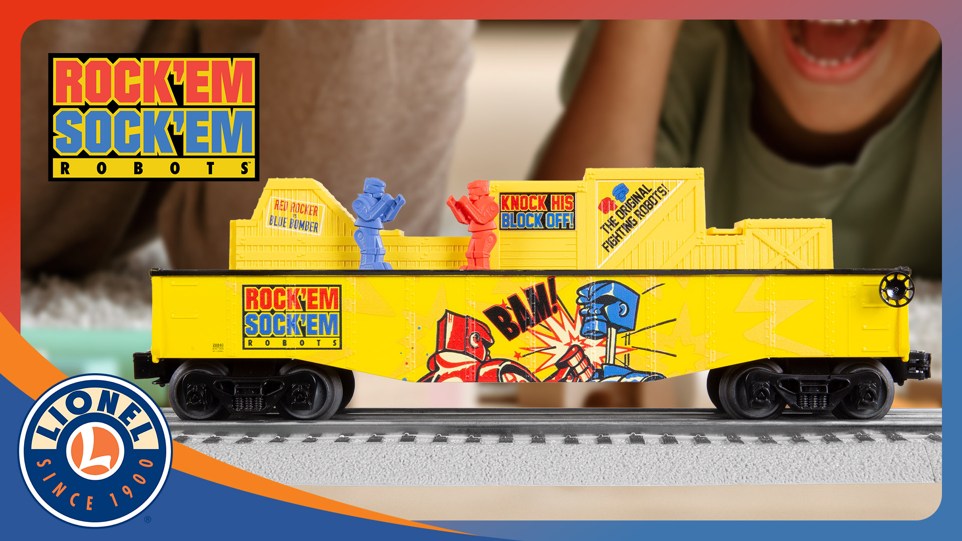 Amazon.com: Lionel Mattel Rock Em Sock Em Robots O Gauge Model